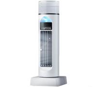 Advokingtap Tower Fan, Standing Fan With Remote, Quiet Bladeless Cooling And Mist Humidifier With 6 Speeds, 120° Oscillating Electric Fan With LED Display, Floor For Bedroom Home(C)
