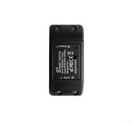 Advokingtap WiFi Switch Relay Module For Tuya Smart Home DIY for MINI Controller Voice Timer Automation White ABS 95X47x3cm(black)