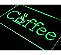 ADVPRO Coffee Cup Cafe Shop Restaurant LED Neon Sign Green 400 x 300mm st4s43-i361-g