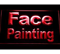 ADVPRO Face Painting LED Neon Sign Red 300 x 210mm st4s32-m087-r