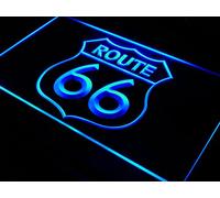 ADVPRO Historic Route 66 Mother Road LED Sign Neon Light Sign Display NR i371-b(c)