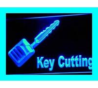 ADVPRO i158-b OPEN Key Cutting Cut Shop Display NEW Light Sign