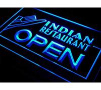 ADVPRO Indian Restaurant OPEN Food Cafe LED Sign Neon Light Sign Display i643-b(c)