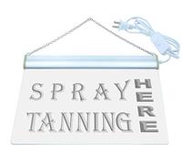 ADVPRO Multi Color j116-c Spray Tanning Shop Lure Display Neon LED Sign with Remote Control, 20 Colors, 19 Dynamic Modes, Speed & Brightness Adjustable, Demo Mode, Auto Save Function