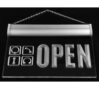 ADVPRO Multi Color j802-c Open Piercing Shop Pierce Tattoo Neon LED Sign with Remote Control, 20 Colors, 19 Dynamic Modes, Speed & Brightness Adjustable, Demo Mode, Auto Save Function