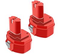 ADVTRONICS 2 Pack 14.4V 3.5Ah NiMh Replacement Battery Compatible with Makita 1434 1433 PA14 1422 1420 1435 1435F 194172-2 193158-3 192600-1 6233d 6337d 6333d 6933fd 6228d 6935fd