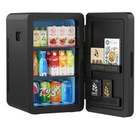 advwin - 22L Mini Fridge for Bedroom, 30 Can Portable Cooler and Warmer Compact Refrigerators with AC/DC Power for Skincare, Drinks, Cosmetics, Food,
