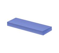 Adwits 80 Pack 20x67x2.0mm Thermal Conductive Silicone Pads with 6.0 W/mk Thermal Conductivity, Soft Safe Simple to Apply for SSD CPU GPU LED IC Chipset Cooling -Blue