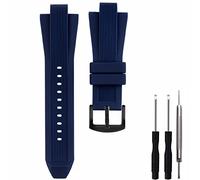 Adwoa Silicone Rubber Watch Band Strap Replacement for Michael Kors - 13x29mm Watch Band Compatible with MK8380 MK8356 MK8295 MK9020