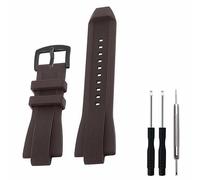 Adwoa Silicone Rubber Watch Band Strap Replacement for Michael Kors - 13x29mm Watch Band Compatible with MK8380 MK8356 MK8295 MK9020