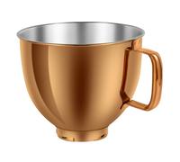 adwrparts 5 QT Stainless Steel Mixer Bowl for KitchenAid Artisan&Classic Series 4.5-5QT Tilt-Head Mixers K45 KSM70 KSM150 etc. Replacment for KitchenAid Mixer Bowl(Heavy Duty Radiant Copper)