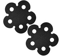 ADY11 Cyclone Foam Gasket Seal 2-Pack, Fits Dyson DC18 DC25 | Replacement Black Foam Dust Seal For Vacuum Cleaner Cyclone Assembly, Reduce Suction Loss During Operation