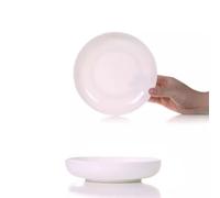 ADYHBFGT Kitchen Plates Household Round Dish Plate Ceramic Soup Plate Dinner Plate Simple Creative Bone China Dish Plate Deep Dish Restaurant Plates(S)