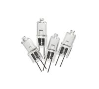 ADZJOY 10pcs Microscope Lamp Lighting Halogen Bulb Bubble 6V 5W 10W 15W 20W 25W 30W G4 Bulbs Halogen Bulbs (Size : 20W)