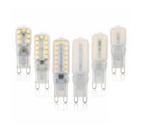 ADZJOY 3 Pcs Dimmable G9 LED Bulb 220V 110V Spotlight 2835 Bright Household Pendant Light 3W 5W 7W Replacement 30W 40W Halogen Bulb(Clear Cover,COOL WHITE_3W 110V)