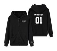 Ae Anniversary Hoodie 2024 Support Printed Merch Sweatshirt Cotton Shirts for Fans(Black 3- Fleece,XL)