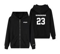 Ae Anniversary Hoodie 2024 Support Printed Merch Sweatshirt Cotton Shirts for Fans(Black 4- Fleece,S)