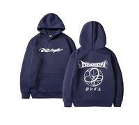 Ae Solo Armageddon Hoodie Support Merch Sweatshirt Contton Hooded Top Star Style Sweatshirt(Blue- Fleece,XL)