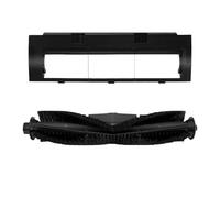 AEA9-Main Roller Brush Cover Kit，Compatible for Proscenic，M7 PRO M7 MAX M8 PRO，Compatible for ROIDMI，EVE Plus，Compatible for Viomi ，S9 Robot Vacuum Cleaner