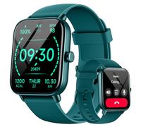 aeac Smart Watches for Women(Answer/Make Call), Alexa Built-in 1.8" HD Ladies Smartwatch with Heart Rate/SpO2/Sleep Monitor, 110+Sports, IP68 Step Counter Fitness Tracker (Dark Green, S/M/L)