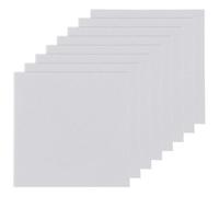Aeaocvo 8 Pcs Cotton Handkerchiefs for Men, Soft Microfiber Sweat Rags Towels, Light Gray Handkerchief for Men & Women