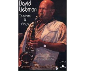 AEBERSOLD LIEBMAN DAVID - TEACHES AND PLAYS 2DVD - SAXOPHONE Jazz&blues sheet Saxophone