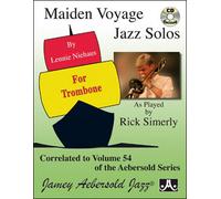 AEBERSOLD NIEHAUS LENNIE - MAIDEN VOYAGE JAZZ SOLOS + CD - TROMBONE Jazz&blues sheet Trombone