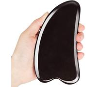 AEBOOY Big & Heavy Bian Stone Gua Sha Scraping Massage Tool, 100% Natural Healing Bian Stone Guasha Board, Best Natural Therapy for Reducing Muscle Pain, Full Body Trigger Point Massager