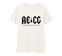 AECG for Those About to Uke Hard Rock Ukulele Player Design Premium T-Shirt