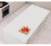 AECHY Extra Large Silicone Mat 120x60x0.2cm, Versatile Silicone Sheet Odorless Heat Resistant Mat Waterproof Silicone Mats for Kitchen Counter Protector, Nonstick Craft Mat Largest Mat, Light Gray