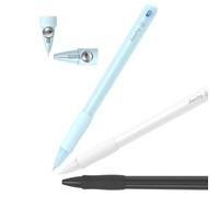 AECHY Gravity Auto-Retract Pen, Retractable Ballpoint Pens with Silicone Grip, Black Ink Pens 0.5mm Fine Point Smooth Writing Fall protection for Journaling Office School Supplies Smooth (Gravity)