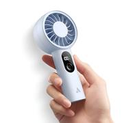 Aecooly Mighty Handheld Fan, Powerful Portable Fan, USB Rechargeable