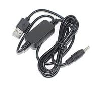 AEcreative USB Battery Charger Adapter Cable for Kenwood Radio TH-D74A TH-G71 TH-D7A TH-D72A TH-D74A TH-F6A TH-F7A TH-22A TH42A TH-22AT TH-42AT TH-K4A TH-K2AT