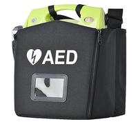 AED Defibrillator Bag, Portable AED Carrying Case with Adjustable Shoulder Strap, Waterproof Emergency Storage Organiser for Public Places, Office, Car