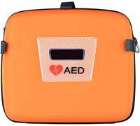 AED Defibrillator Storage Bag, Portable Defibrillator Pouch Storage Box, with Double Layer Capacity Design and Adjustable Shoulder Straps, 20x18x16cm, for Storage AED120G3, Office, Hospital Use
