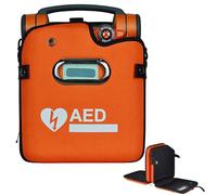 AED Defibrillator Storage Bag, Portable Emergency Instrument Container with Adjustable Shoulder Straps and Reflective Strips for Quick Access and Visibility