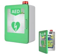 AED Defibrillator Wall Cabinet with Alarm System for Home and Office Emergency Use