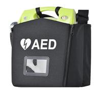AED First Aid Storage Bag, Emergency Instrument Container Pouch with Adjustable Shoulder Strap & Reflective Strips for Home, Office, Public Spaces
