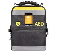 AED Storage Bag, Defibrillator Pouch with Two Layer Design, 600d Oxford Cloth, Adjustable Shoulder Straps, Reflective Strips, for Emergency Critical Healthcare Protection
