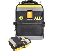 AED Storage Bag, Portable Emergency Storage Container with Adjustable Shoulder Straps and Reflective Strips, Defibrillator Pouch for Home, Office, and Public Use