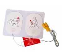AED Trainer First Aid Training Kit CPR Teaching Machine Defibrillator First-aid Device Unit Voice Prompts English French Spanish German Dutch Danish Portuguese Languages (2AdultConnector)