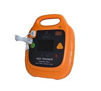 AED Trainer Kit, Automatic First Aid Training Device Voice Prompt External Manikin Simulator for CPR Teaching Training Practicing with 10 Scenarios