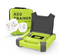 AED Trainer, XFT Professional AED Training Kit CPR Training Equipment Training Device Automatic External Defibrillator Simulator, for First Aid Trainee Beginner (XFT-120G)