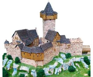 Aedes Ars Burg Falkenstein Architectural Model Kit