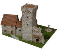 Aedes Medieval Tower Model Kit, 31 x 26 x 5 cm
