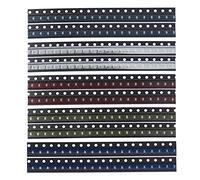 AEDIKO 0603 SMD LED Kit 200pcs 5 Colors SMD LED Diode Lights Kit Super Bright Lighting Bulb Lamps,Electronics Components Light,Emitting Diodes (Mini Chip 0.06 x 0.03 inch)
