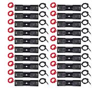AEDIKO 20pcs AA Battery Holder 1x1.5V AA Battery Holder AA Battery Holder with Leads Wires