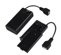 AEDIKO 2pcs 2 AA Battery Holder USB Switch 3V USB Female Socket 2x 1.5V AA Battery Case Box Holder On/Off Switch for RC Cars LED Light