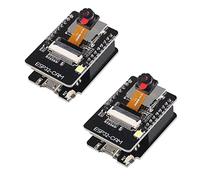 AEDIKO 2pcs ESP32-CAM WiFi Bluetooth Board ESP32-CAM-MB Micro USB to Serial Port CH340G with OV2640 2MP Camera Module Dual Mode