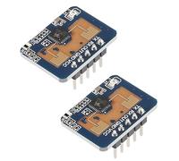 AEDIKO 2pcs LD2410C Human Presence Radar Sensor Module HLK-LD2410 Millimeter Wave Non-Contact 24GHz ISM Band Serial Port IO Level Output